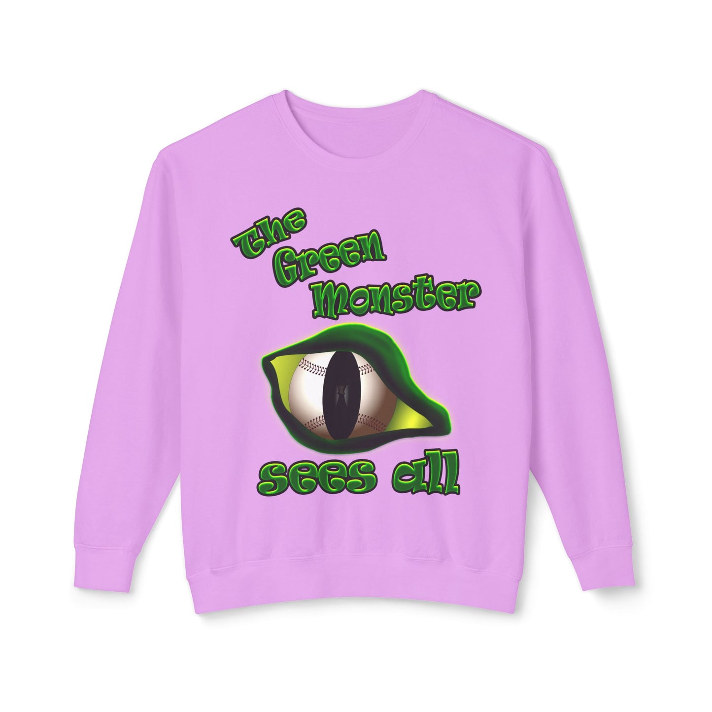 green monster - Unisex Lightweight Crewneck Sweatshirt