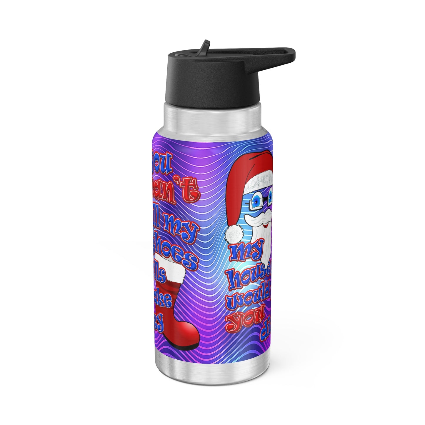 santa's shoes - Gator Tumbler, 32oz (purple wave)