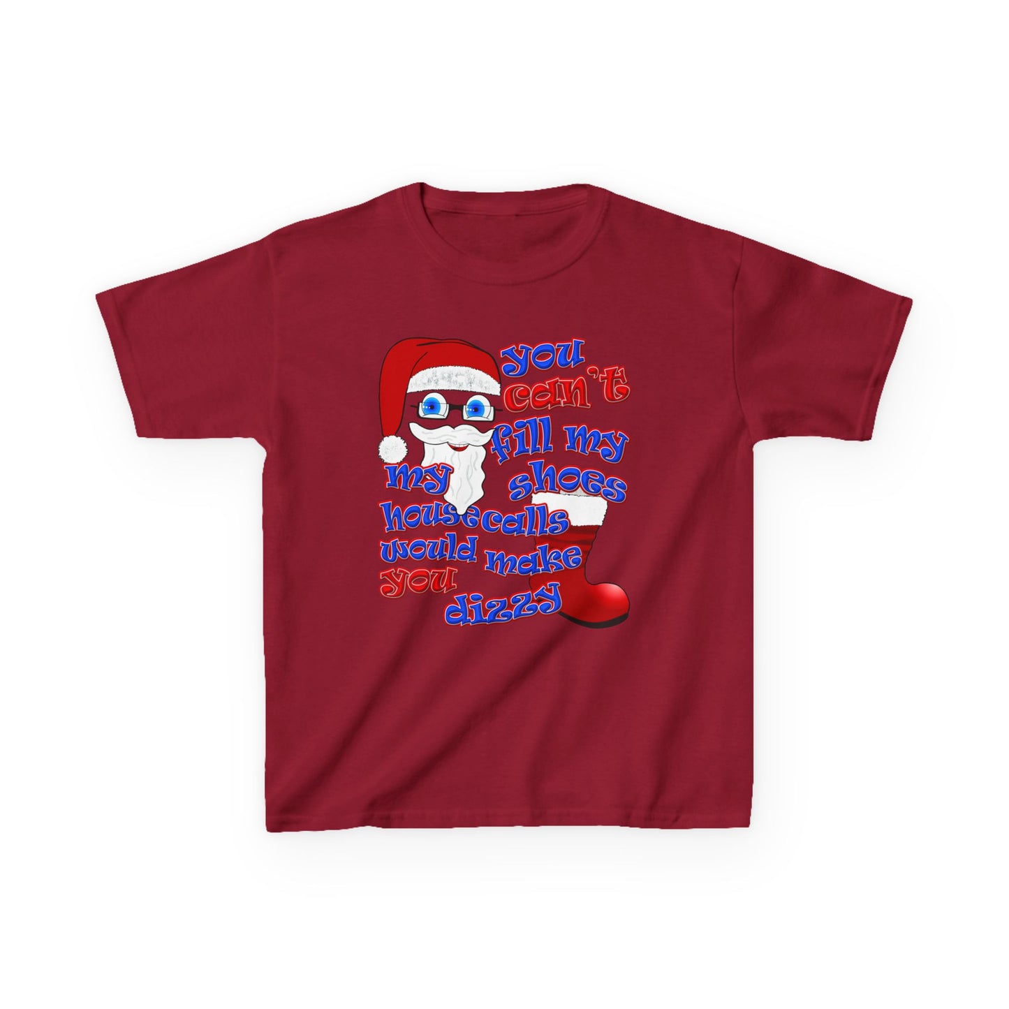 santa's shoes - Kids Heavy Cotton™ Tee