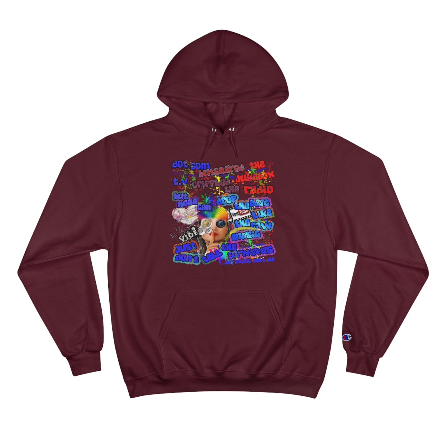 drop the beat - Champion Hoodie
