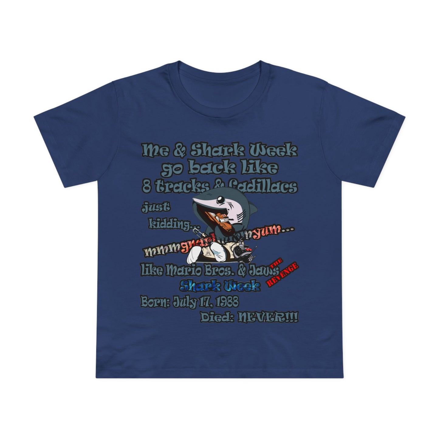 shark week - Women’s Maple Tee