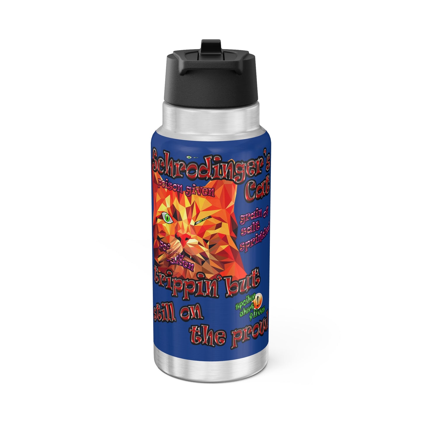 schrodinger's cat - Gator Tumbler, 32oz (dark blue)