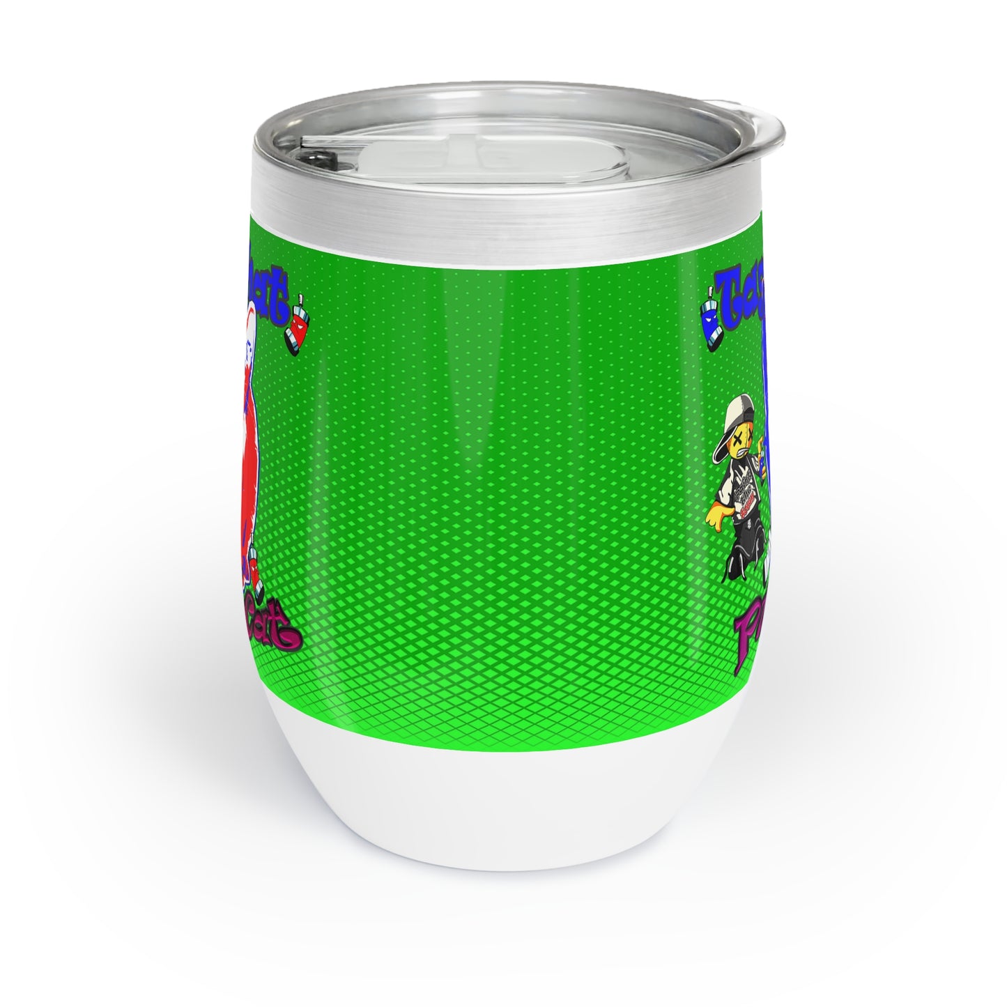 tag that - Chill Wine Tumbler (logo green)