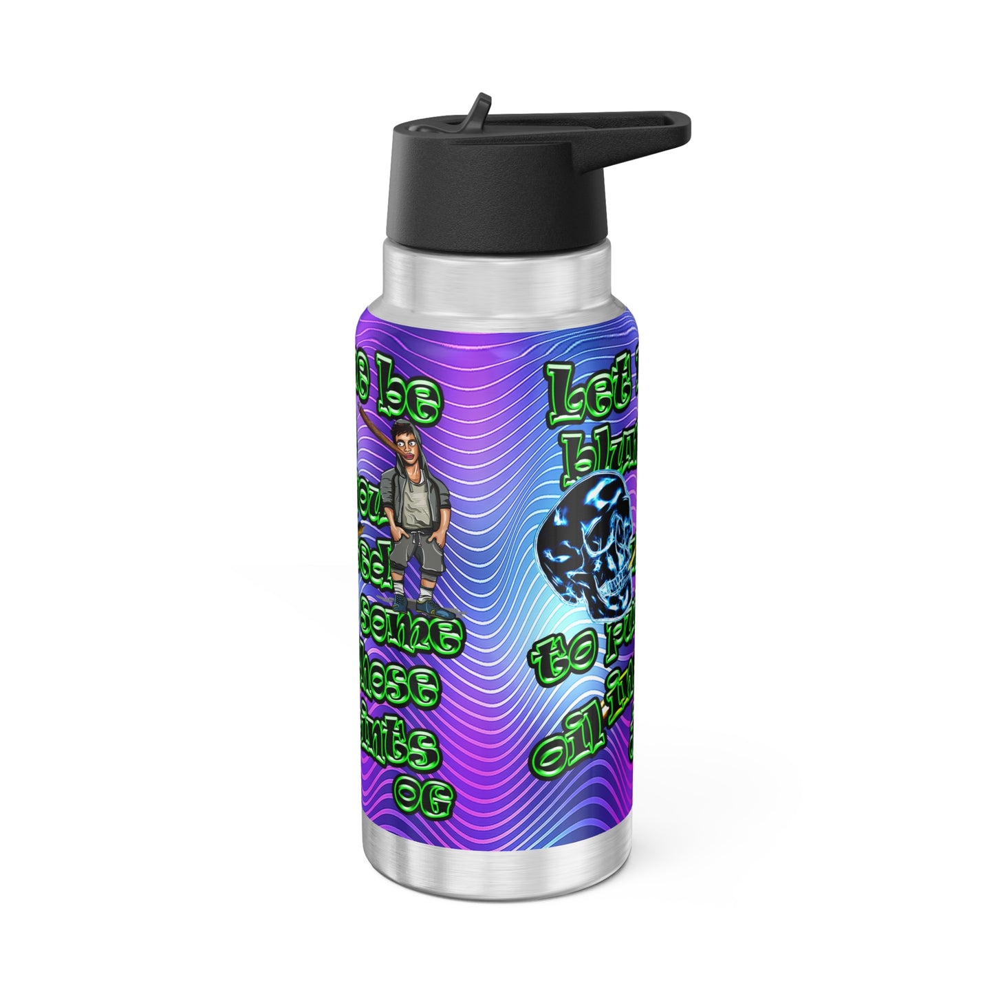 og - Gator Tumbler, 32oz (purple wave)