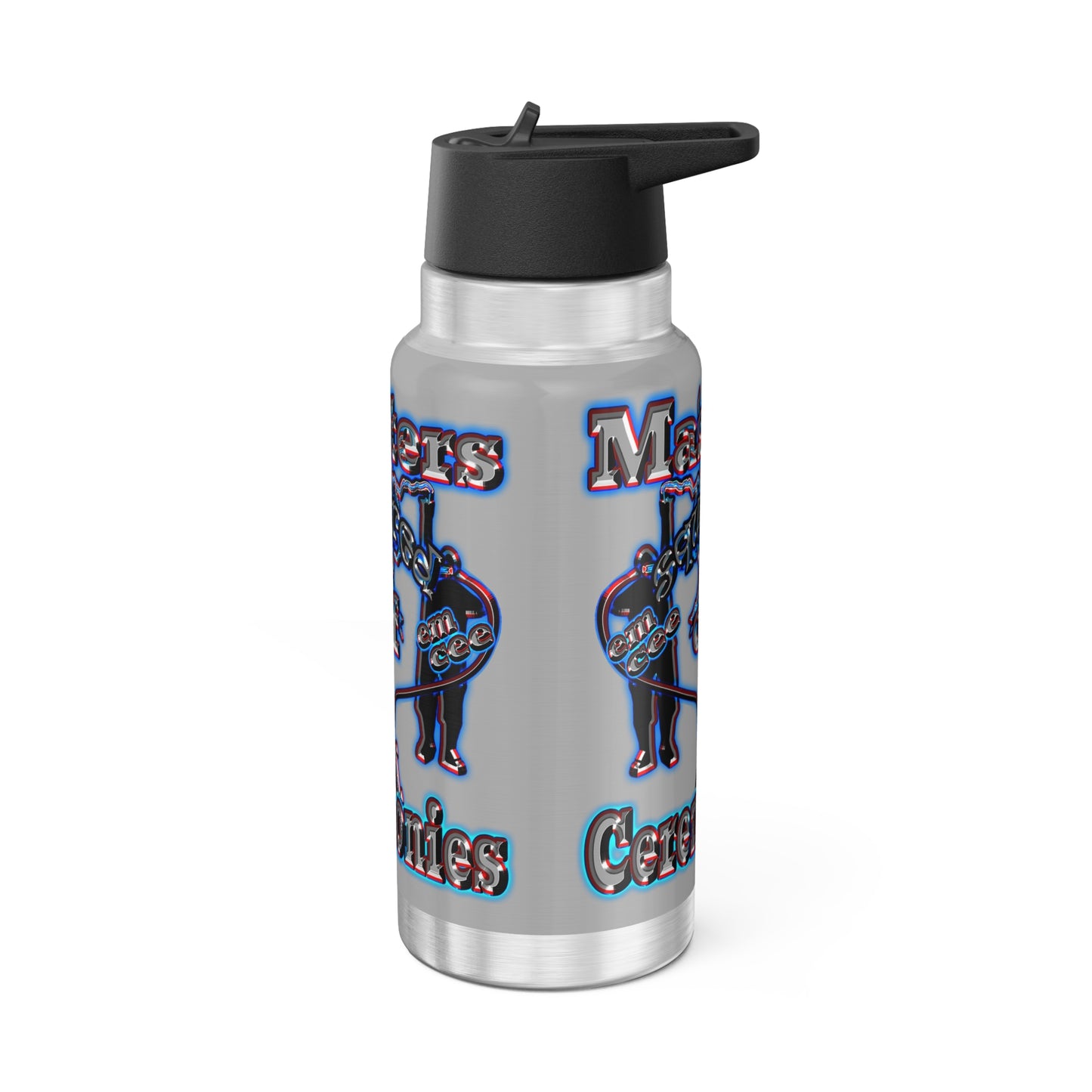 em cee squared - Gator Tumbler, 32oz (light grey)
