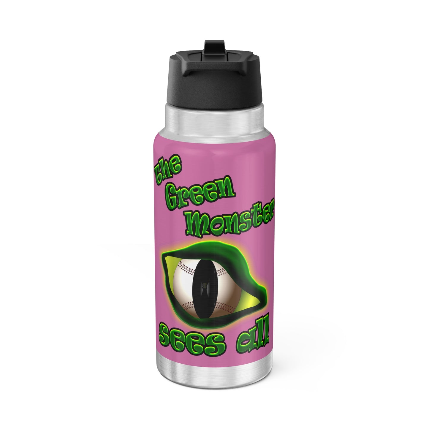 green monster - Gator Tumbler, 32oz (light pink)