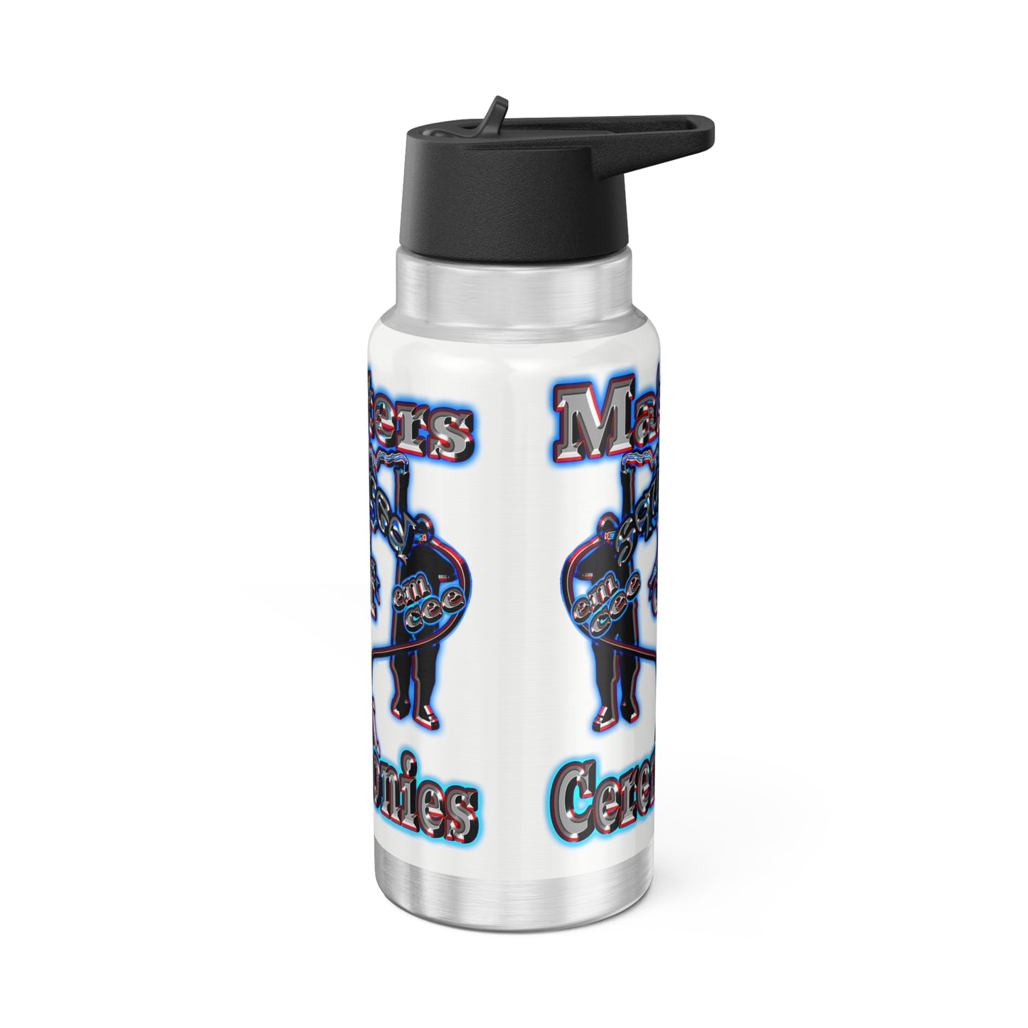 em cee squared - Gator Tumbler, 32oz (white)