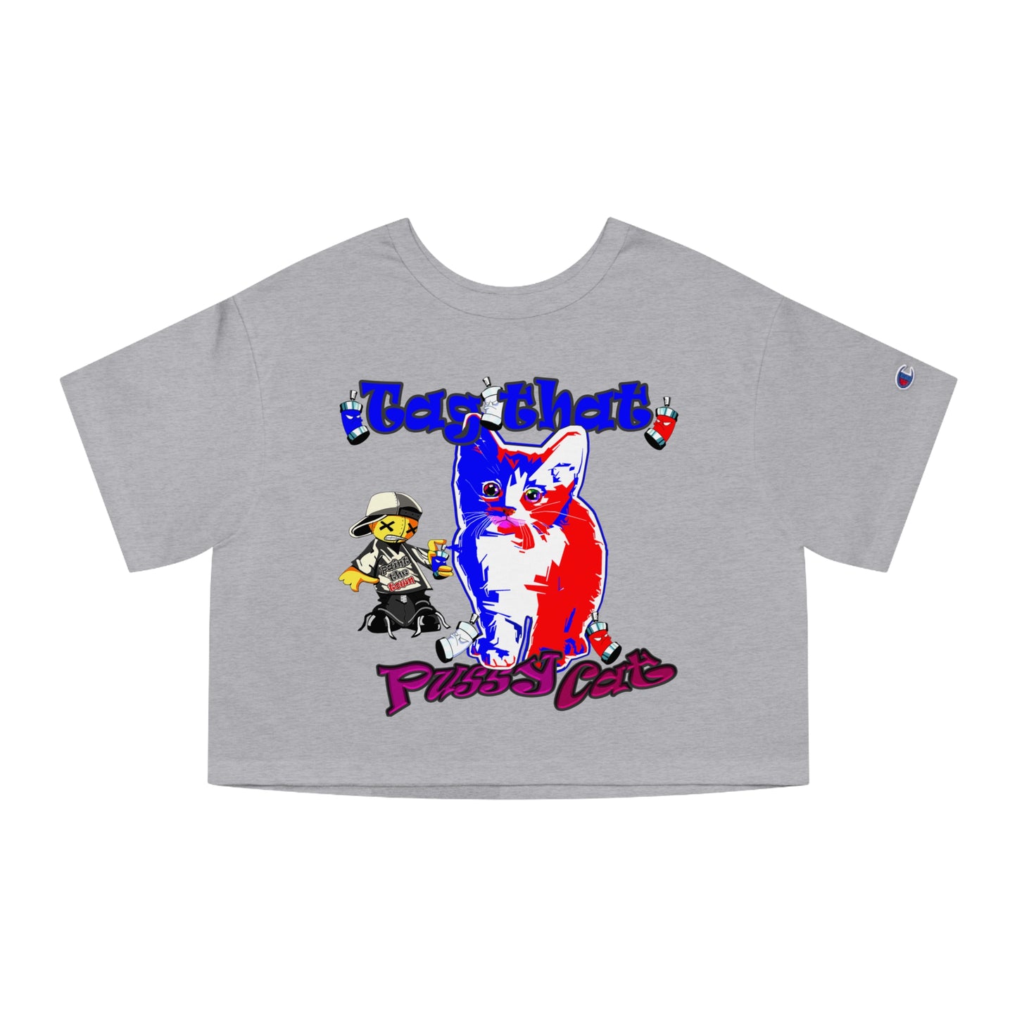 tag that - Champion Women's Heritage Cropped T-Shirt
