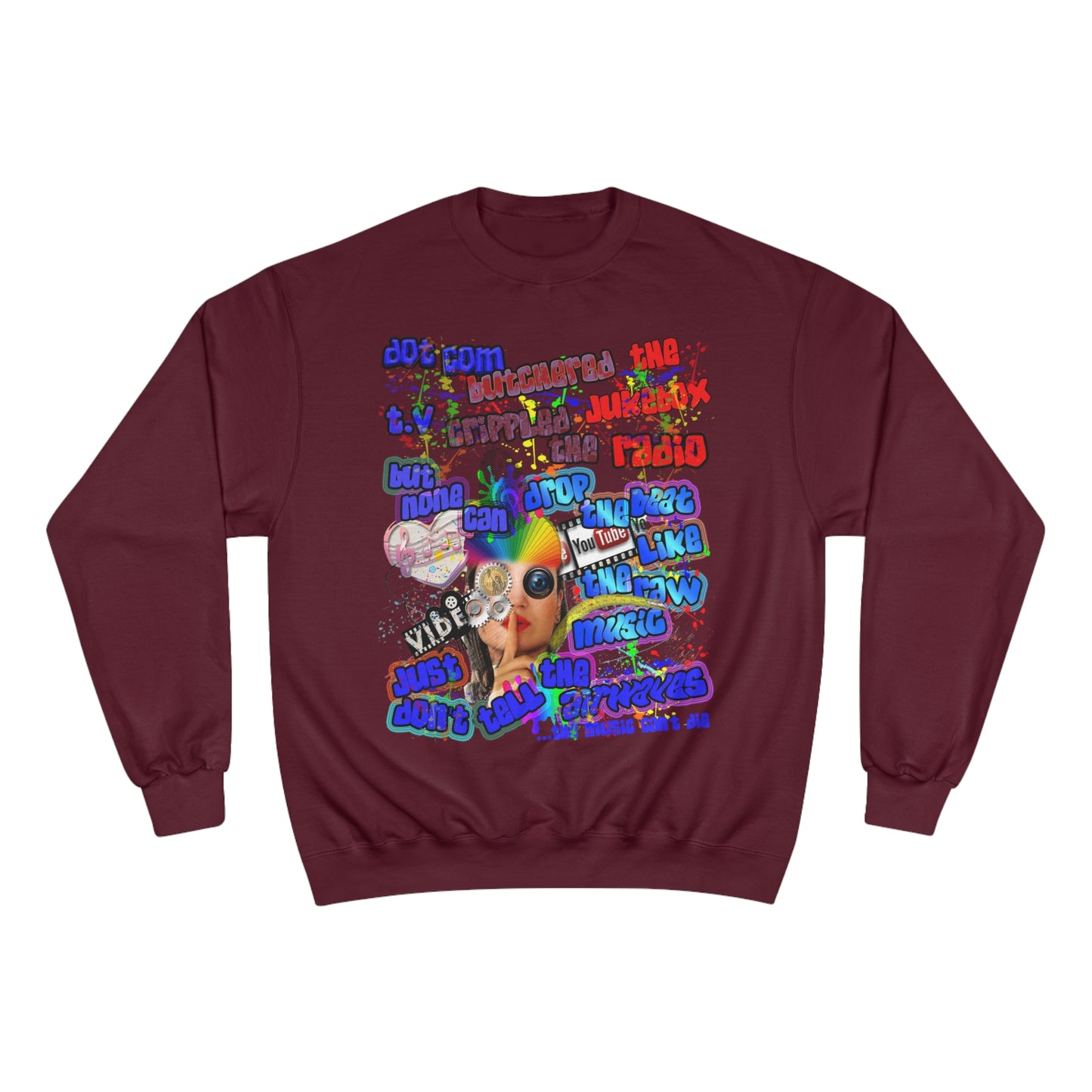 drop the beat - Champion Sweatshirt