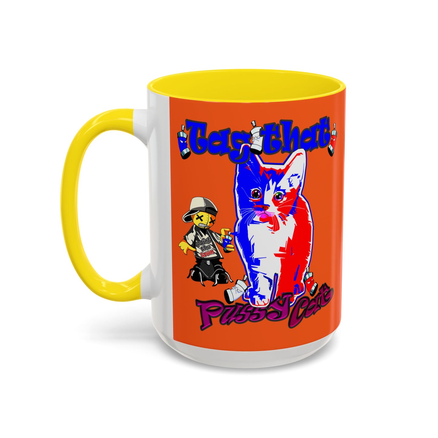 tag that - Accent Mug (orange)