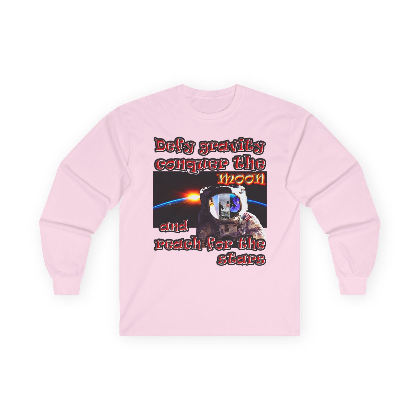 defy conquer reach - Ultra Cotton Long Sleeve Tee