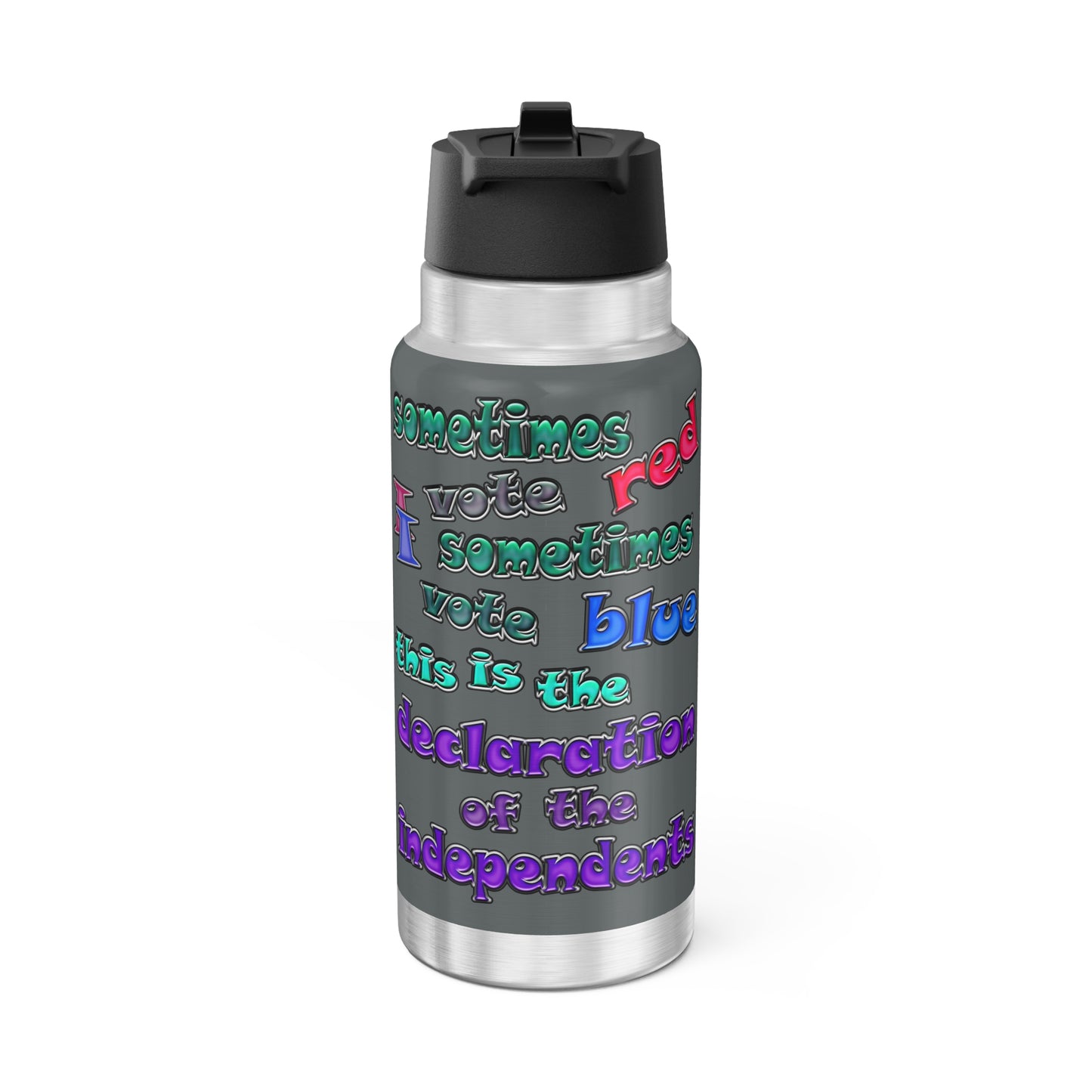declaration of the independents - Gator Tumbler, 32oz (dark grey)