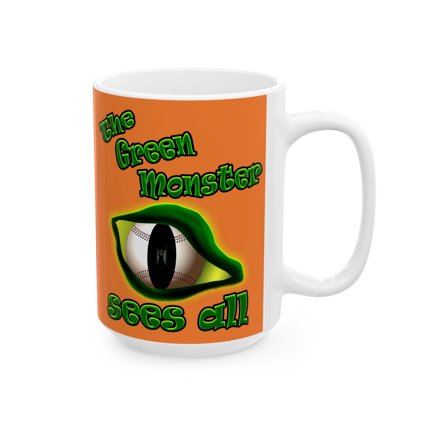 green monster - White Mug (crusta)