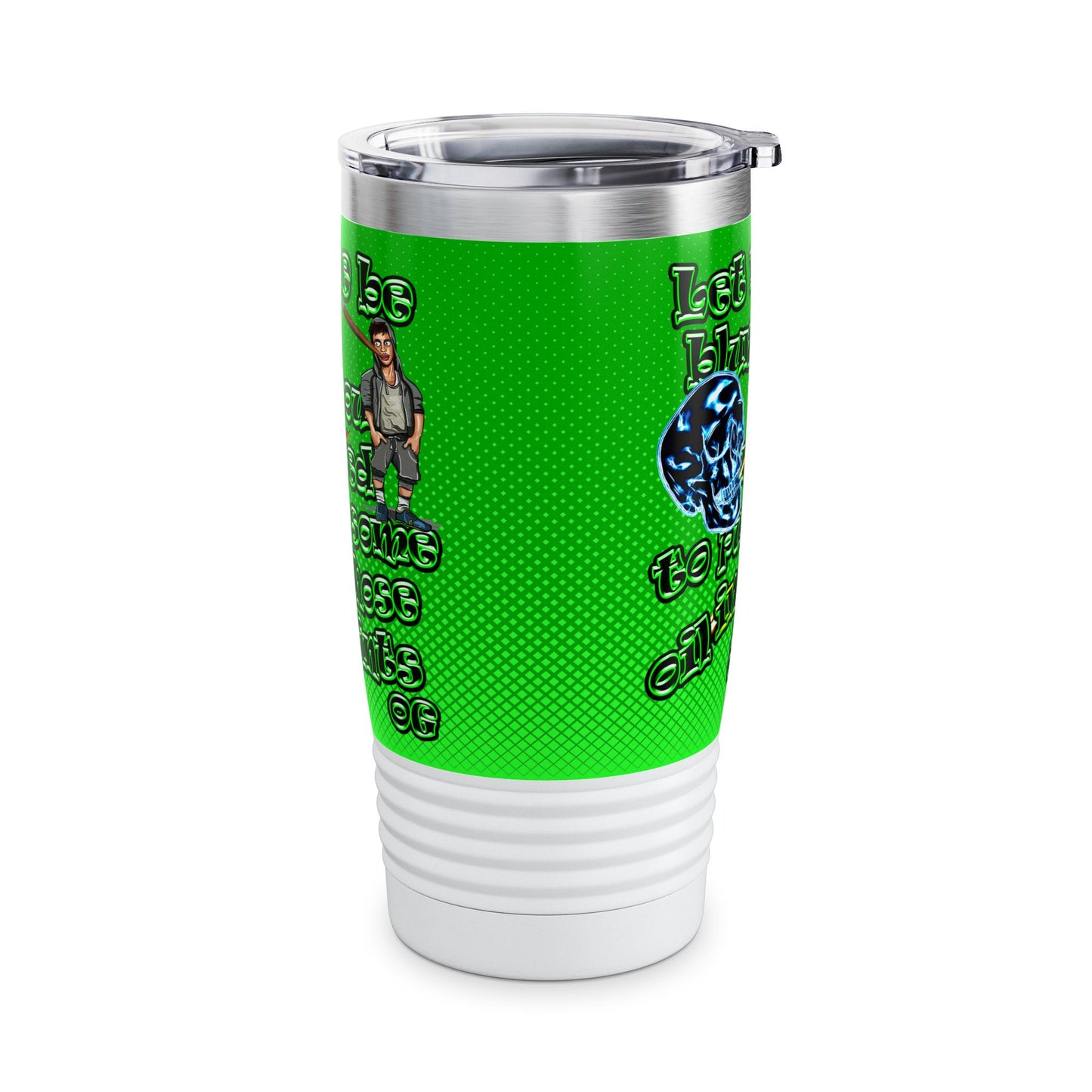 og - Ringneck Tumbler, 20oz (logo green)