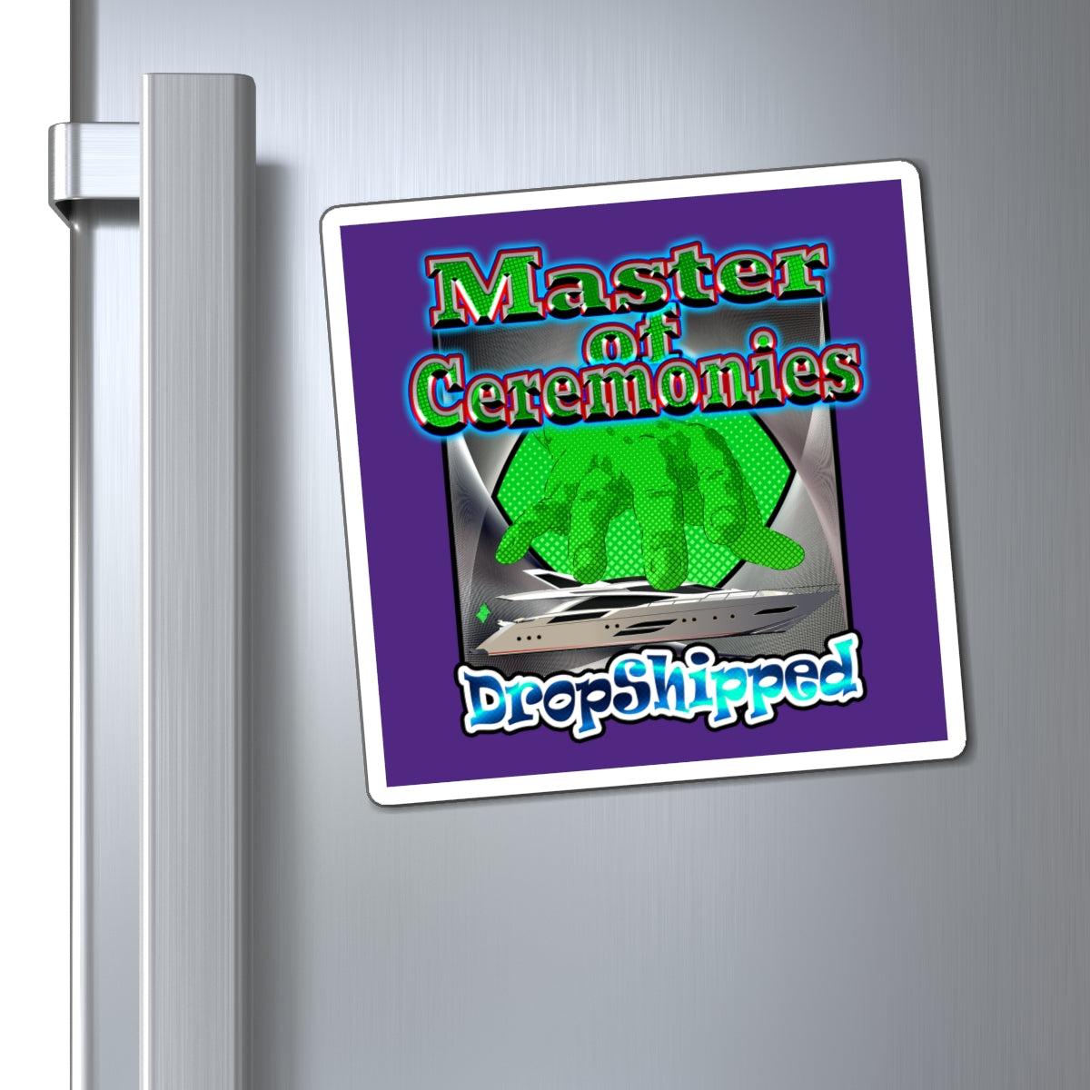 logo - Magnets - (purple)