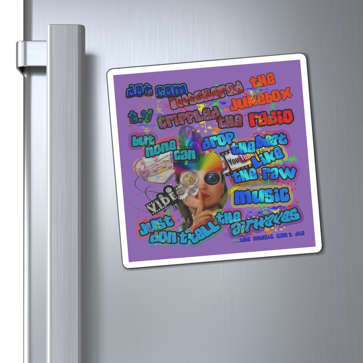 drop the beat - Magnets - (light purple)