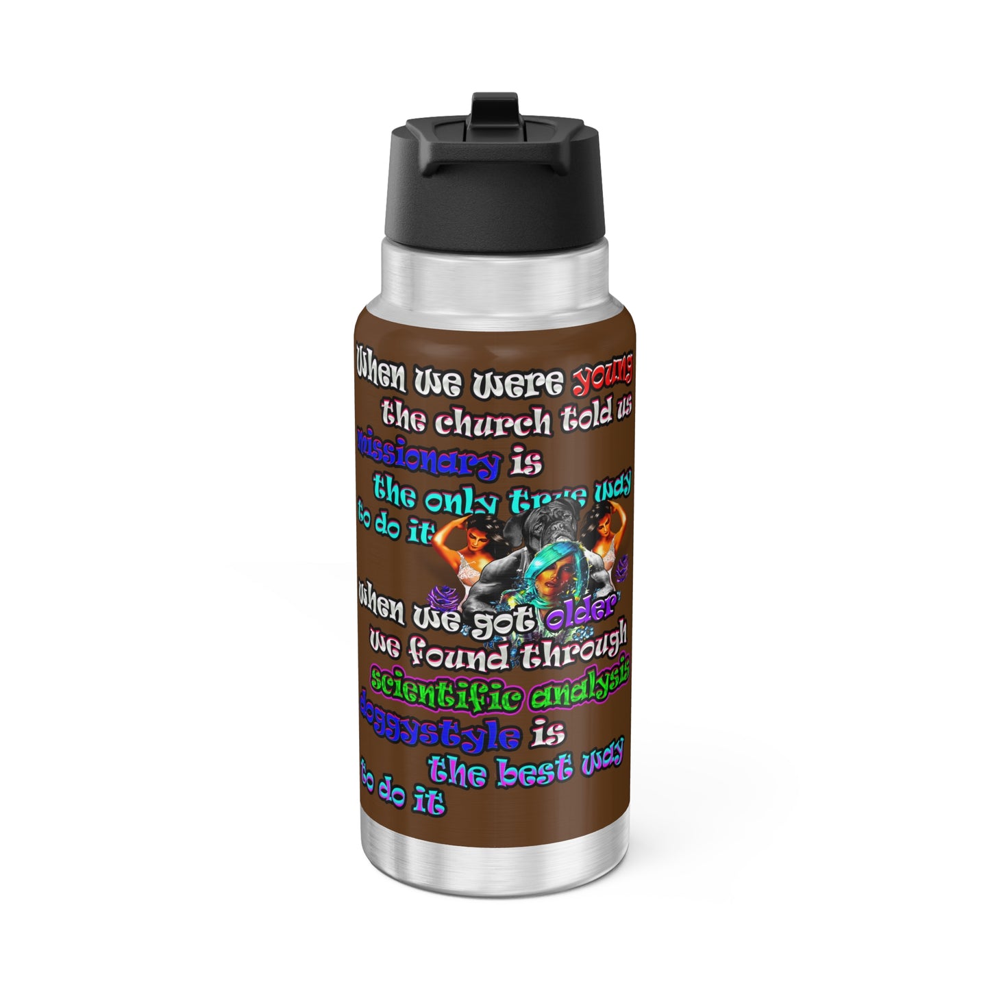doggystyle - Gator Tumbler, 32oz (brown)