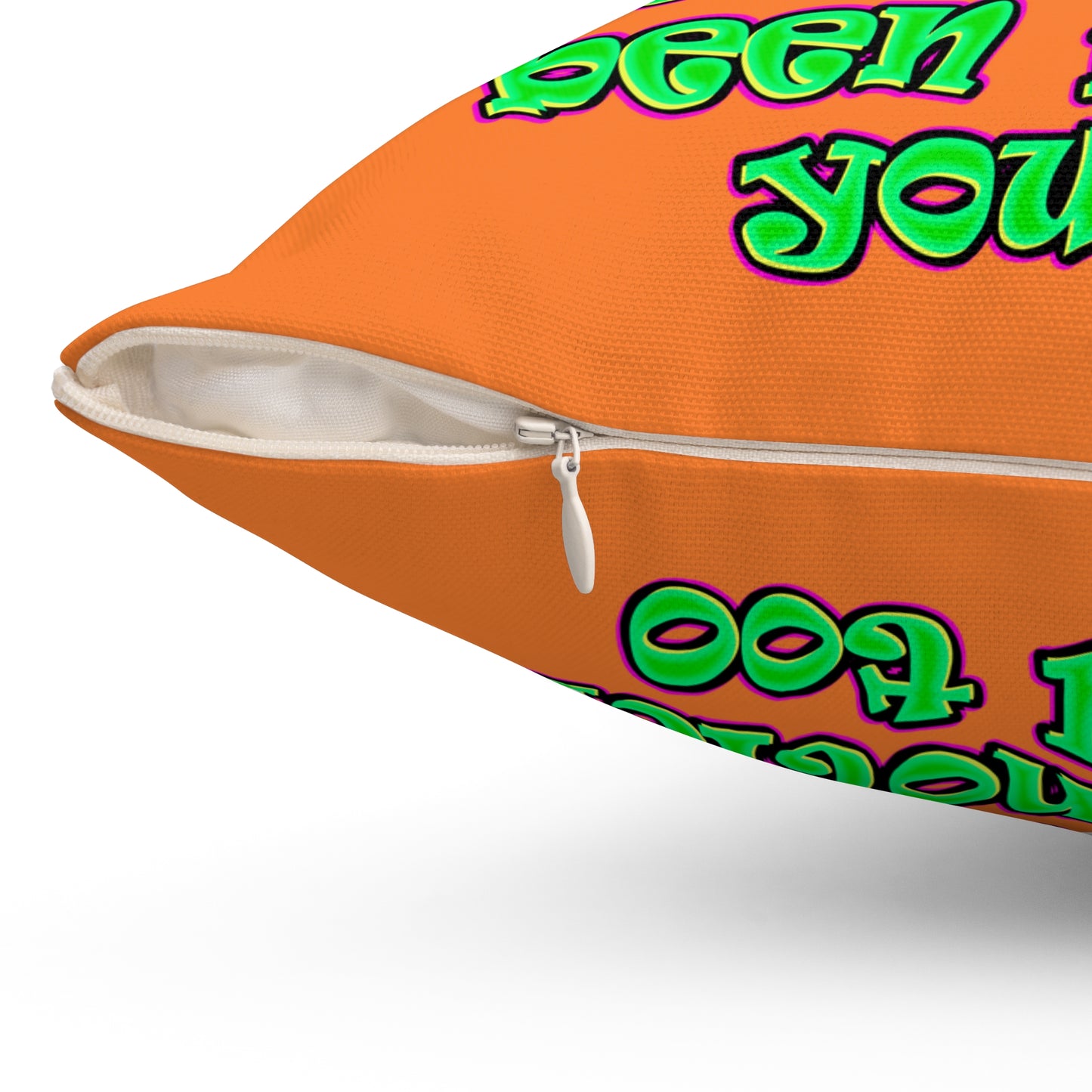 noticed you noticing - Spun Polyester Square Pillow - (crusta)