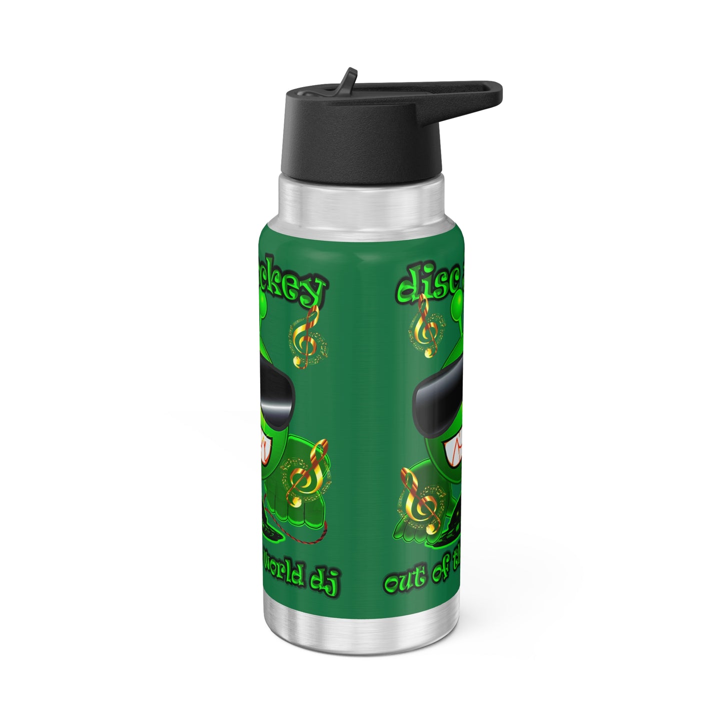 disc jockey - Gator Tumbler, 32oz (dark green)
