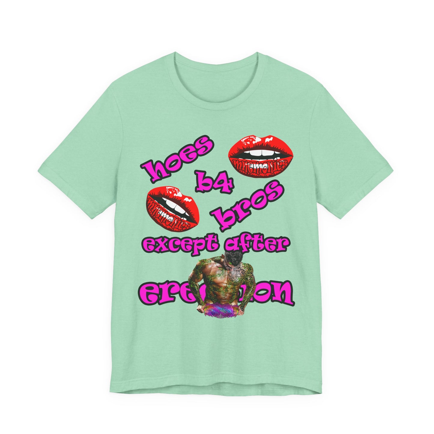 hoes b4 bros - Unisex Jersey Short Sleeve Tee