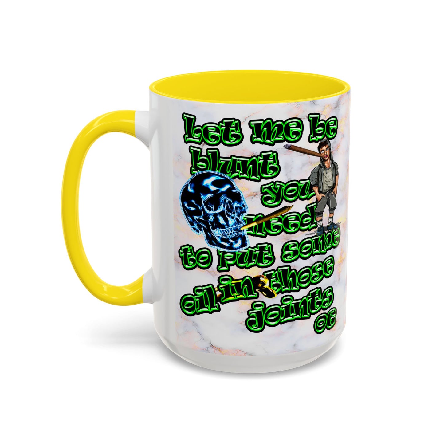 og - Accent Mug (white marble)