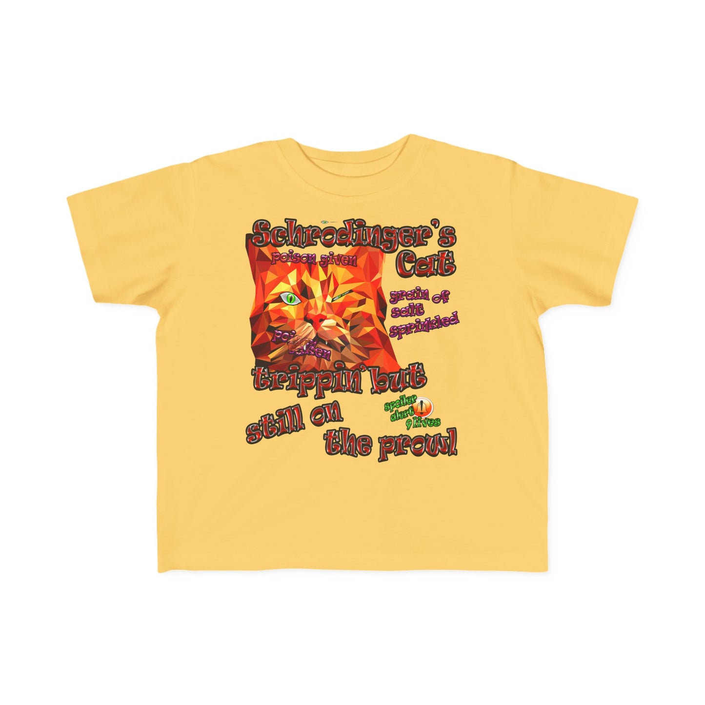 schrodinger's cat - Toddler's Fine Jersey Tee