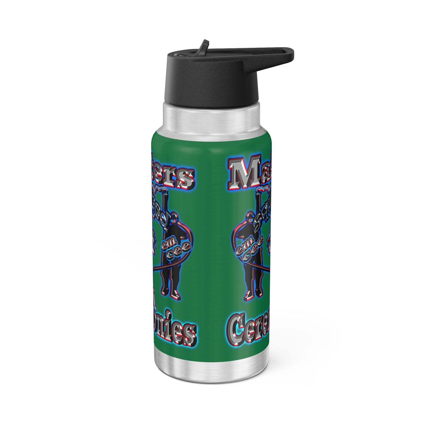 em cee squared - Gator Tumbler, 32oz (dark green)