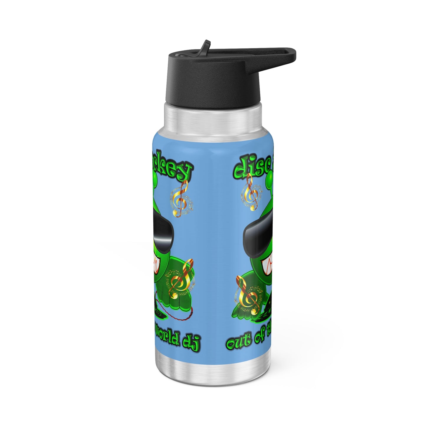 disc jockey - Gator Tumbler, 32oz (light blue)