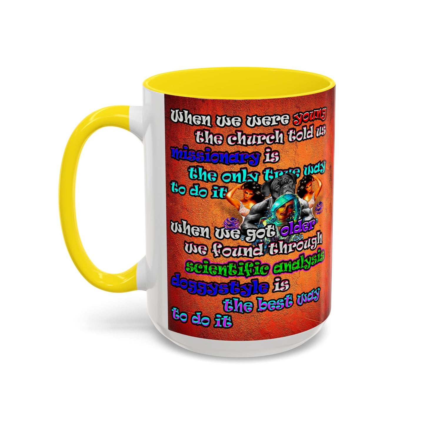 doggystyle - Accent Mug (burnt orange)