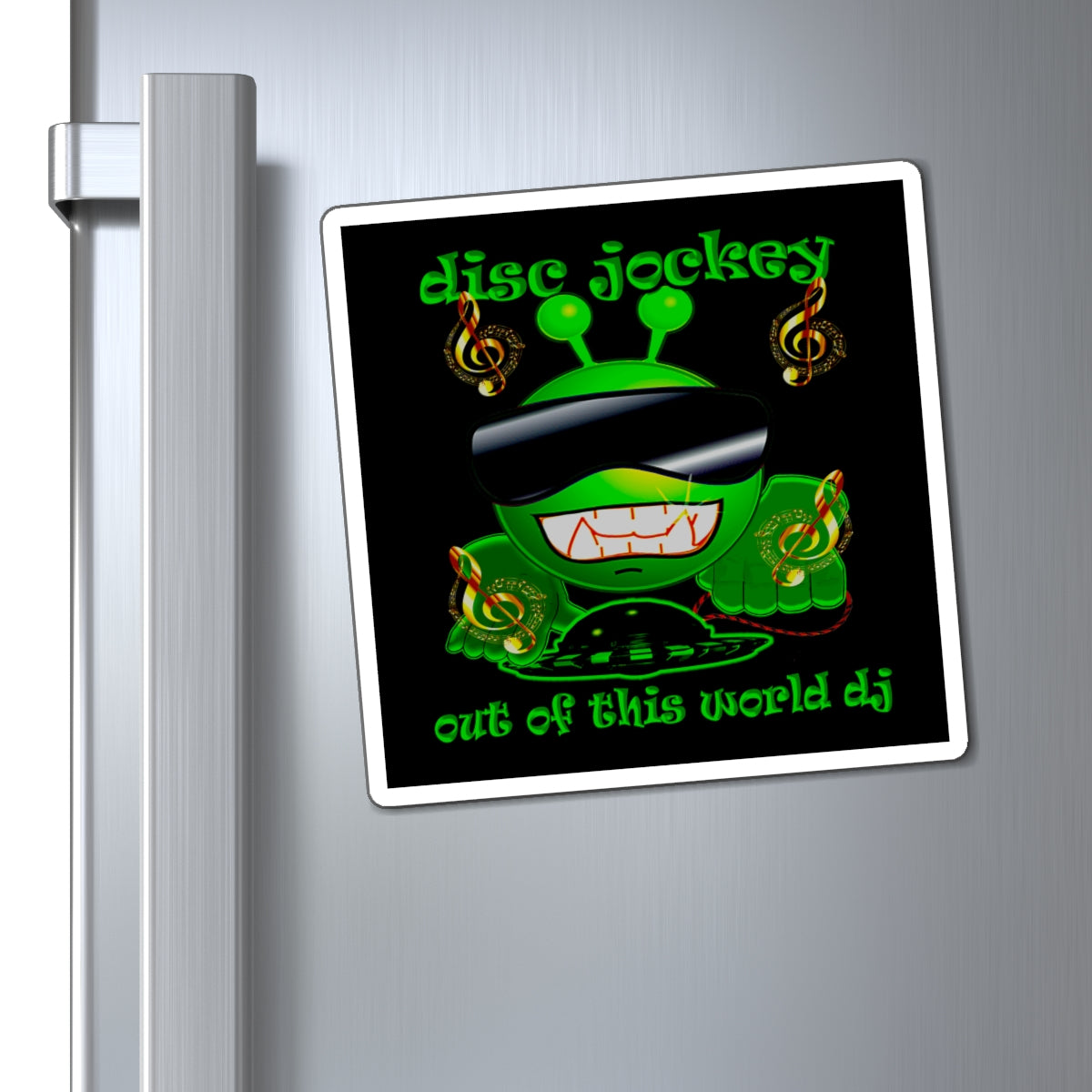 disc jockey - Magnets - (black)