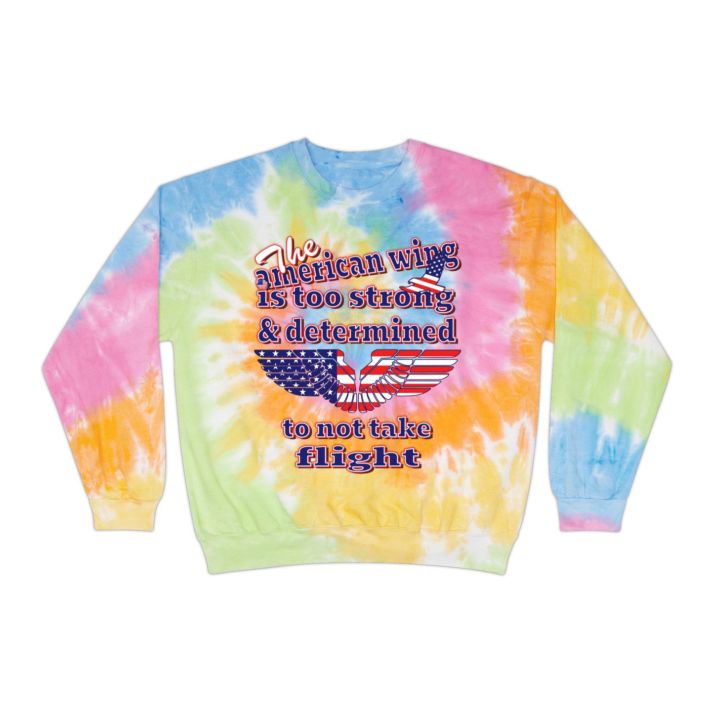 american wing - Unisex Tie-Dye Sweatshirt