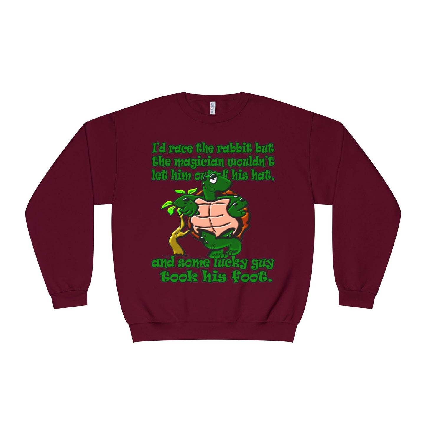 turtle race - Unisex NuBlend® Crewneck Sweatshirt