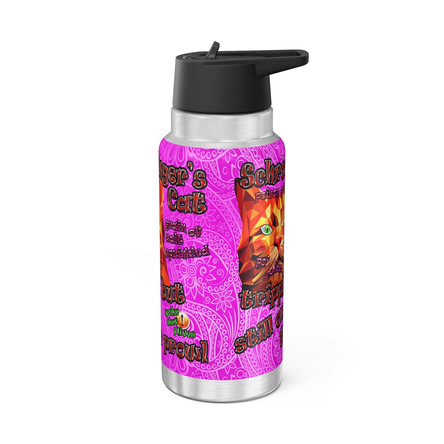 schrodinger's cat - Gator Tumbler, 32oz (pink swirl)