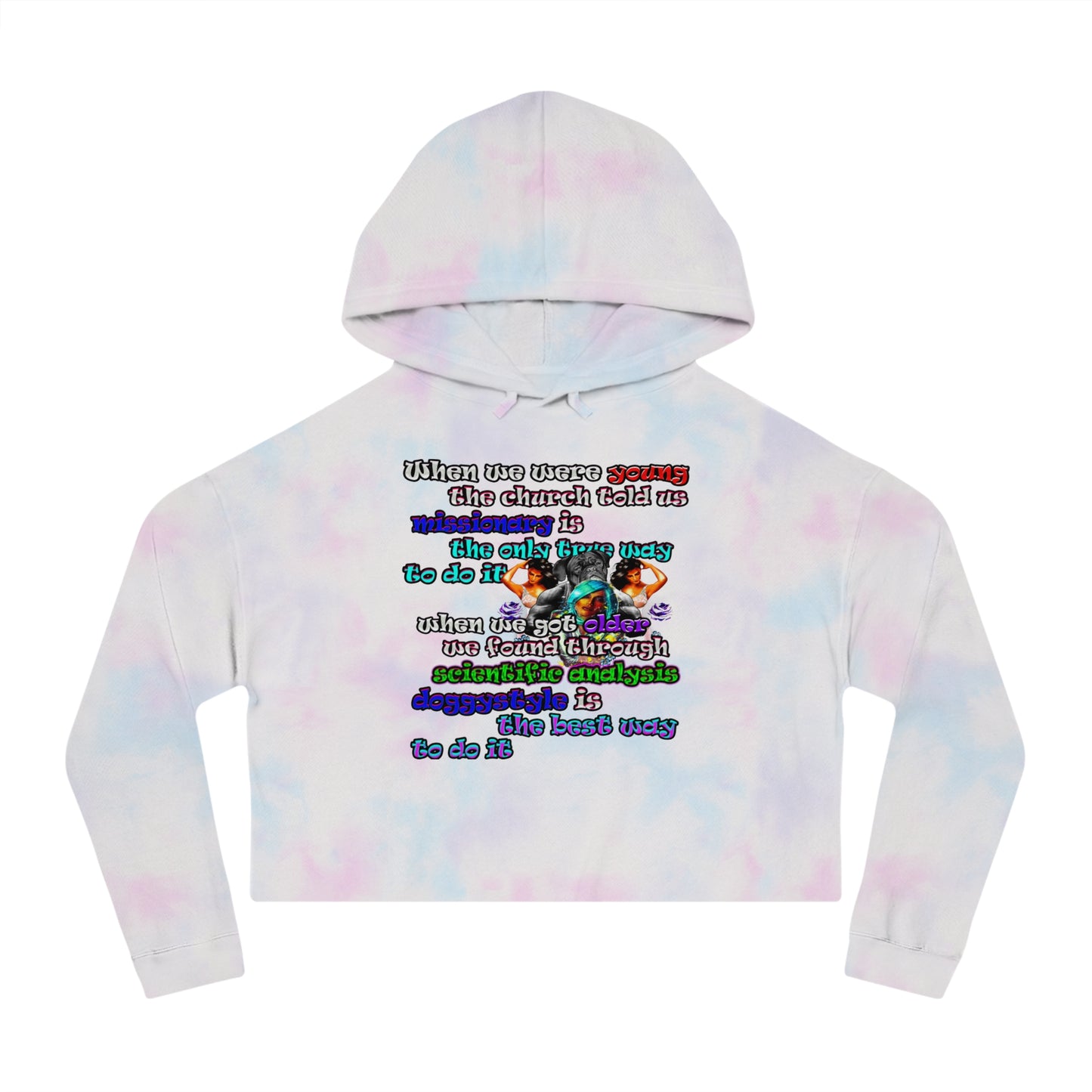 doggystyle - Women’s Cropped Hooded Sweatshirt