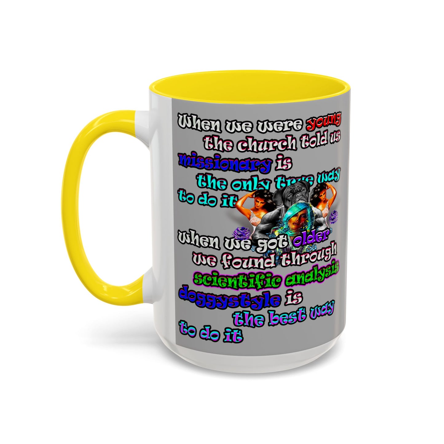 doggystyle - Accent Mug (light grey)