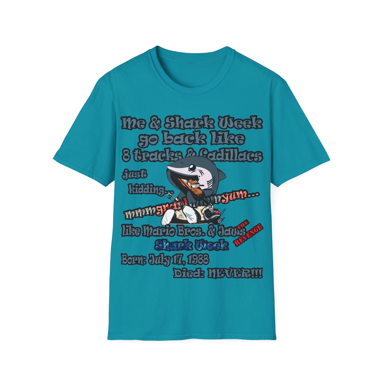 shark week - Unisex Softstyle T-Shirt