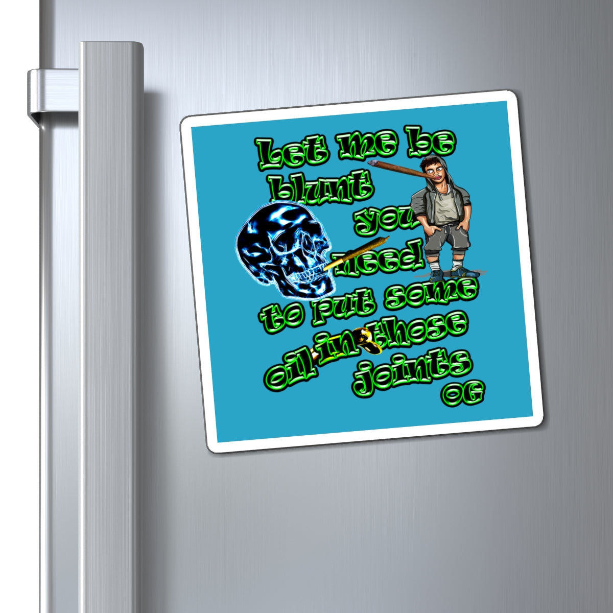 og - Magnets - (turquoise)