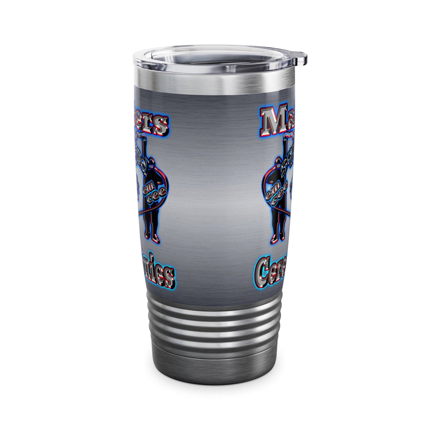 em cee squared - Ringneck Tumbler, 20oz (brushed nickel)