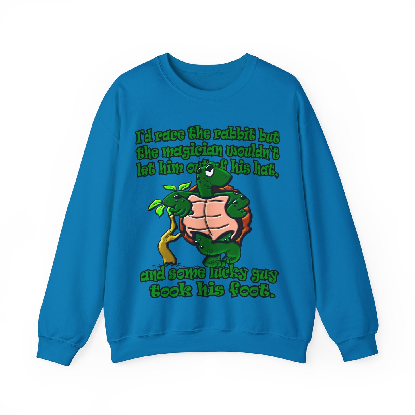 turtle race - Unisex Heavy Blend™ Crewneck Sweatshirt