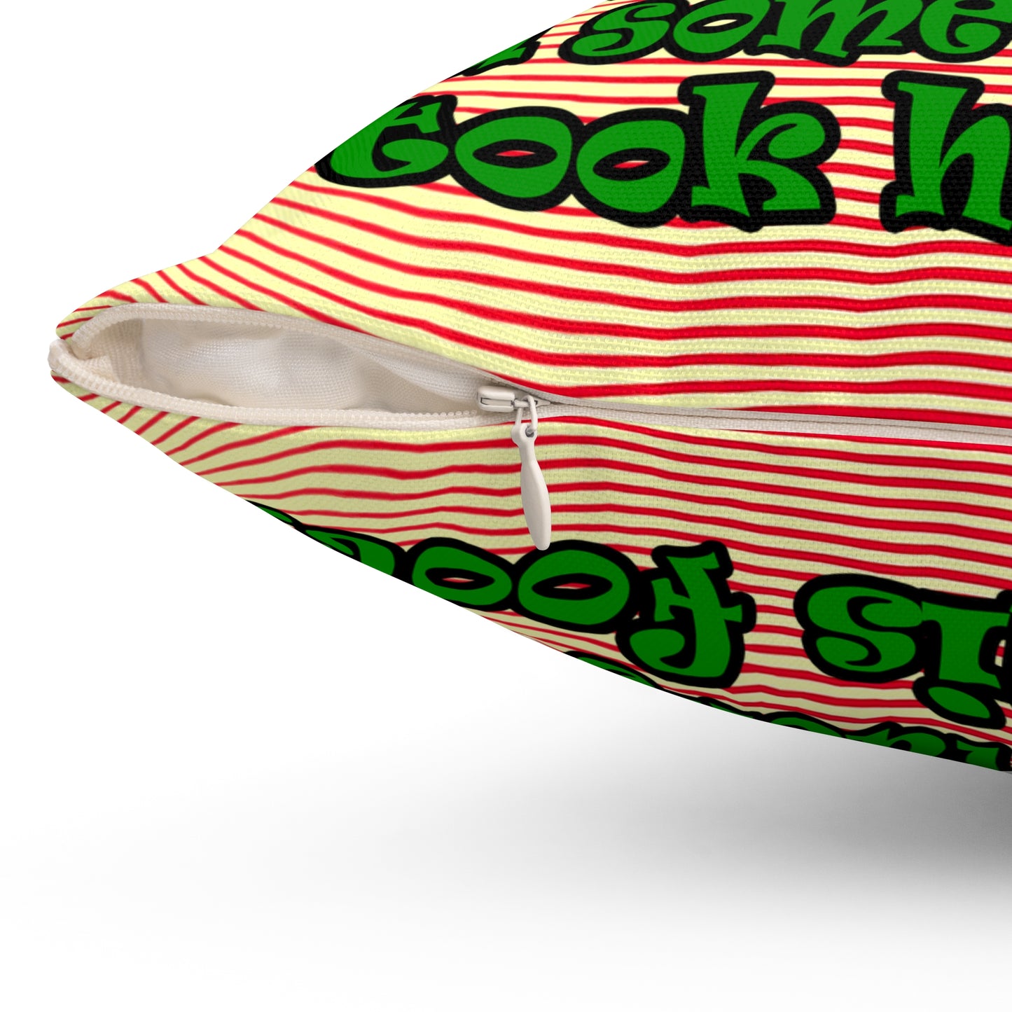 turtle race - Spun Polyester Square Pillow - (yellow-orange wave)