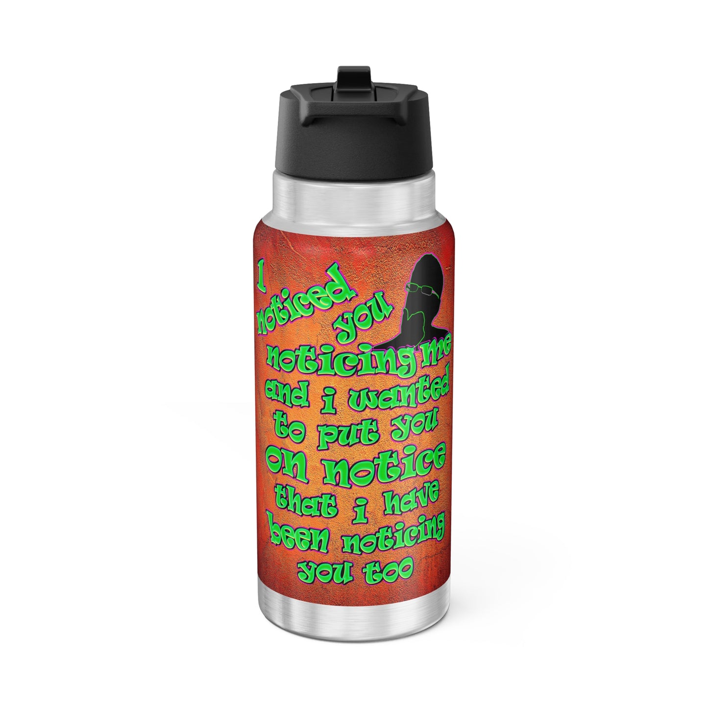 noticed you noticing - Gator Tumbler, 32oz (burnt orange)