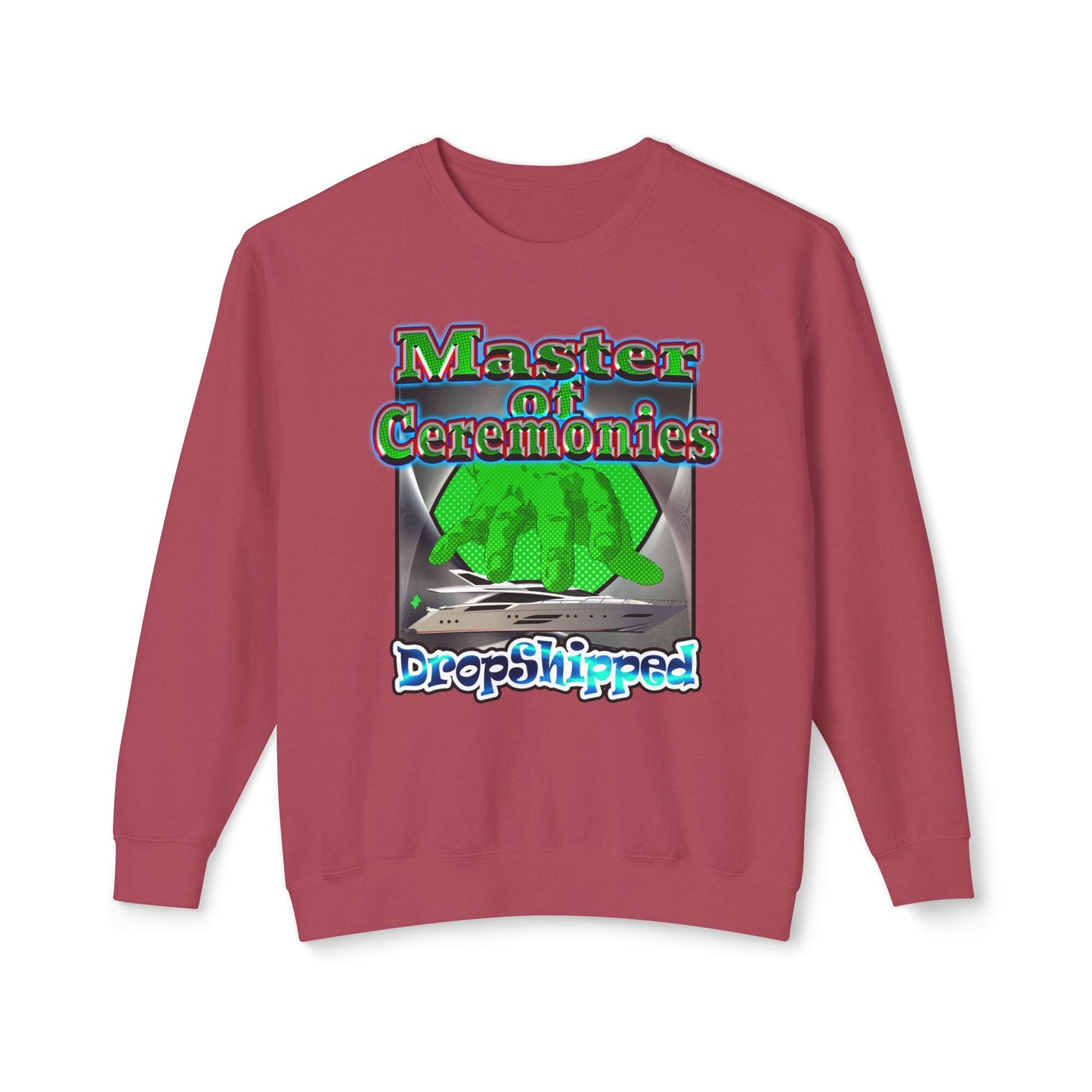 logo - Unisex Lightweight Crewneck Sweatshirt