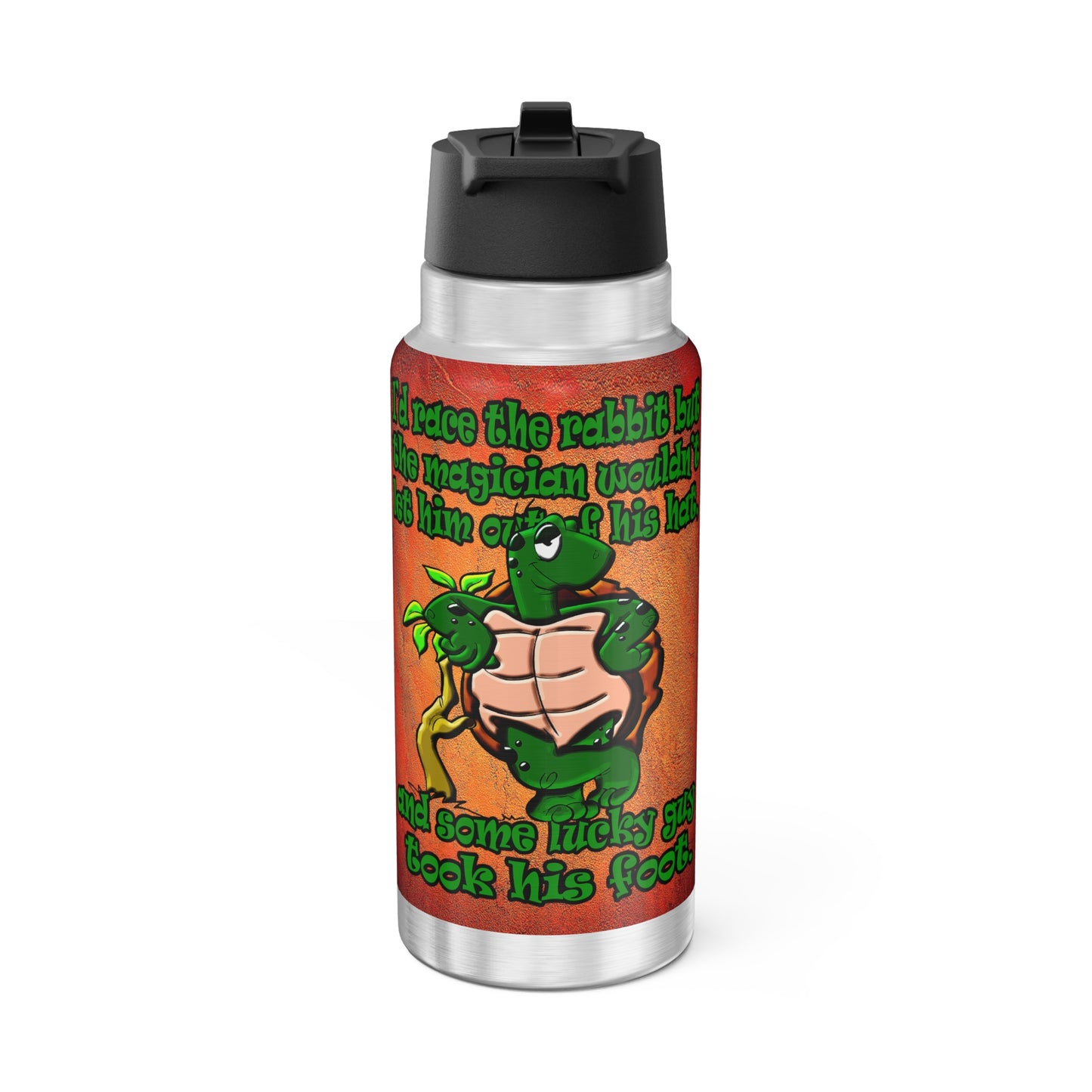 turtle race - Gator Tumbler, 32oz (burnt orange)