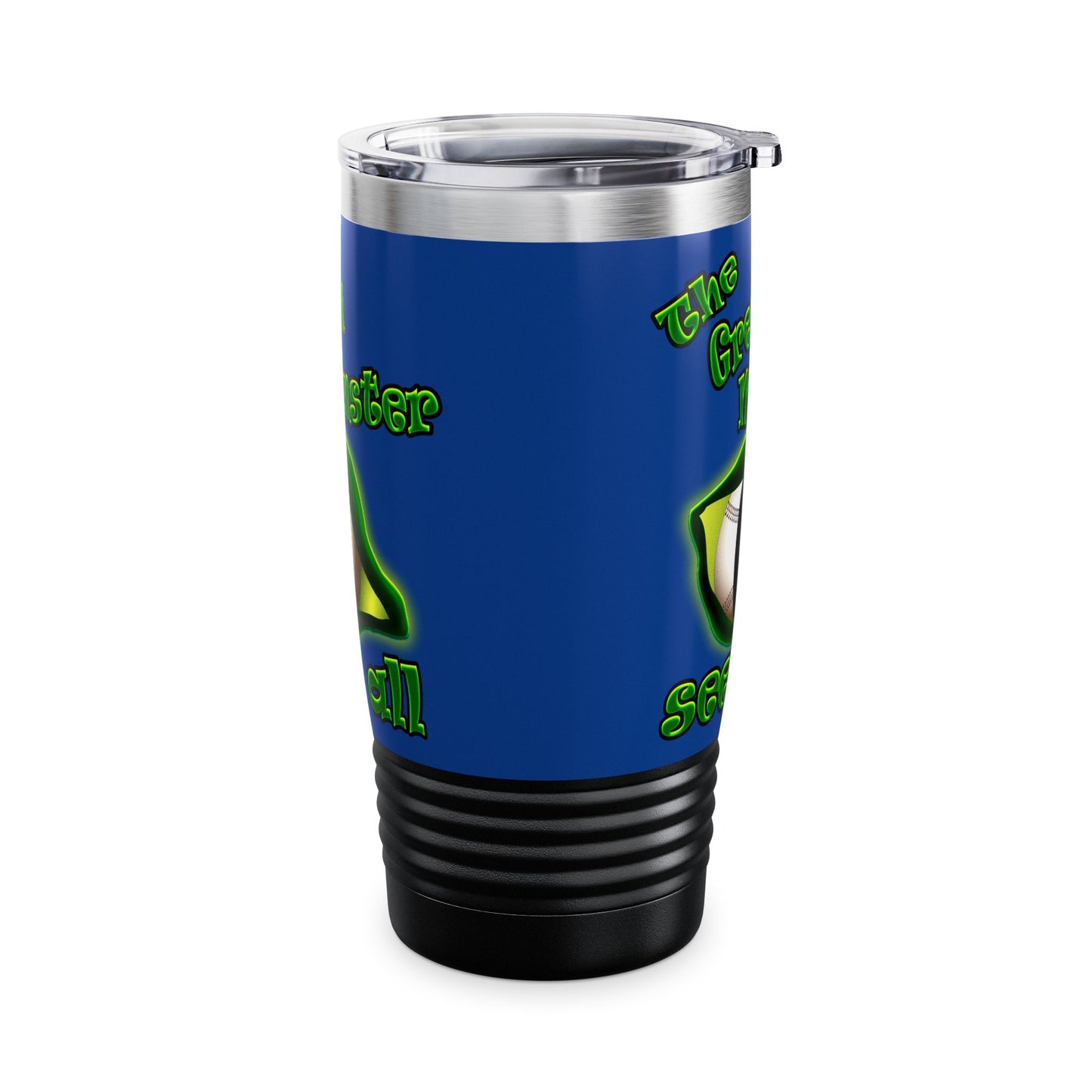 green monster - Ringneck Tumbler, 20oz (dark blue)