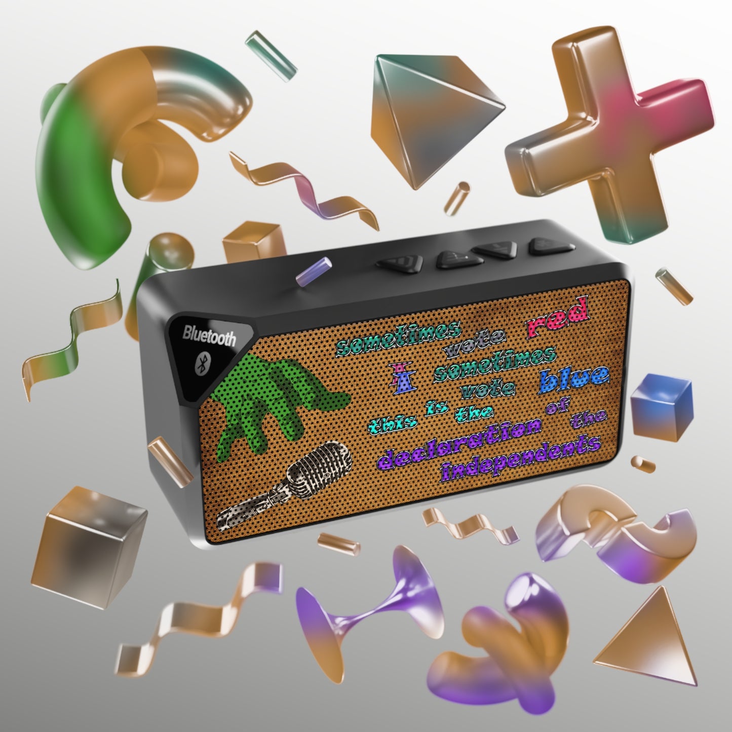 declaration of the independents - Jabba Bluetooth Speaker (brown papyrus)
