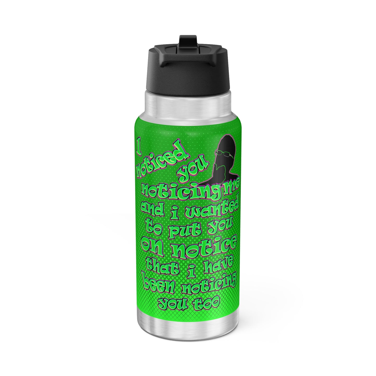 noticed you noticing - Gator Tumbler, 32oz (logo green)