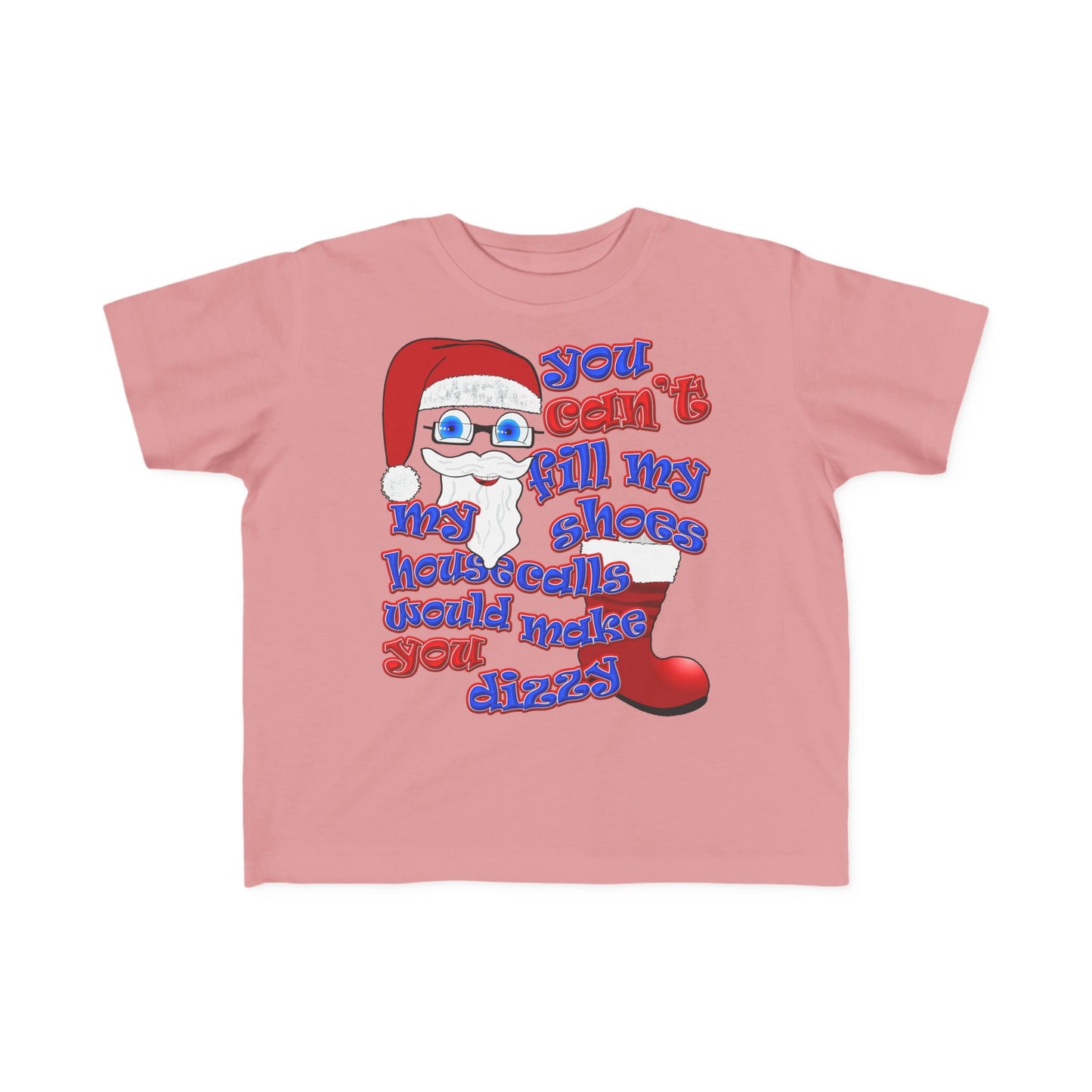 santa's shoes - Toddler's Fine Jersey Tee