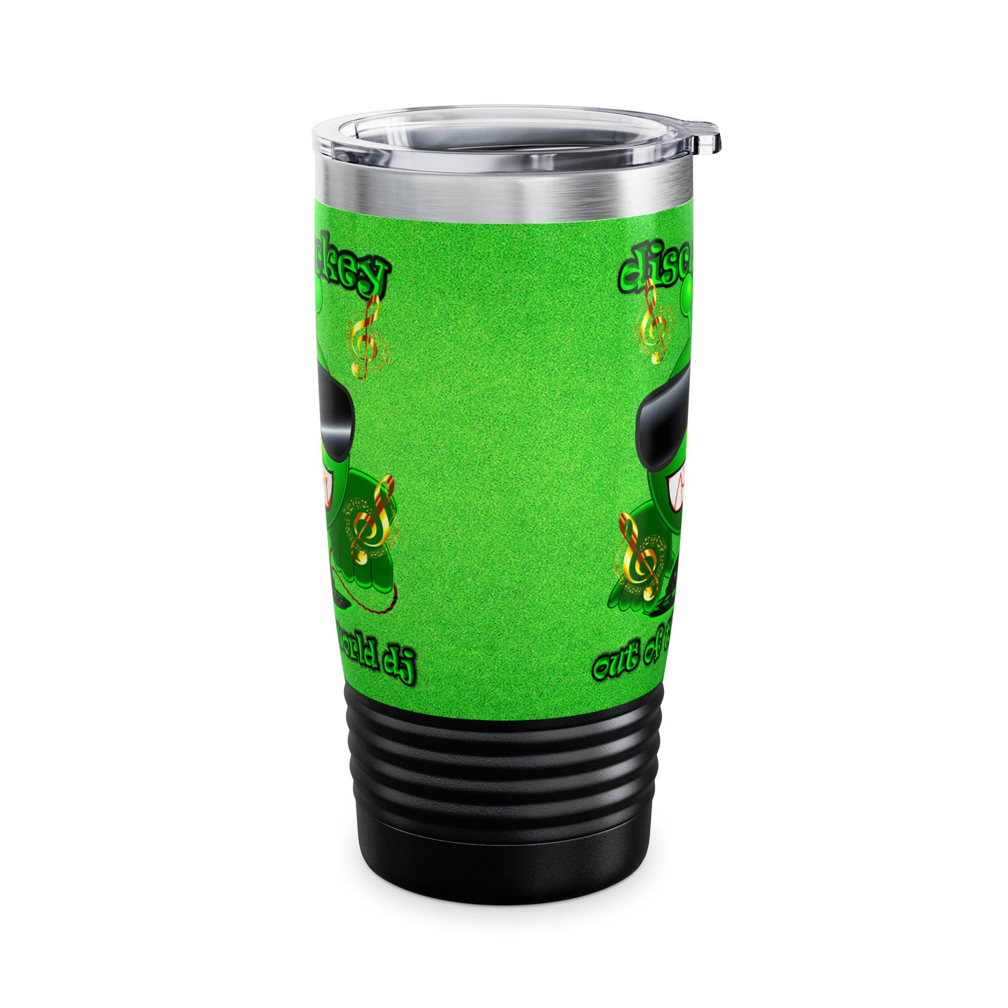 disc jockey - Ringneck Tumbler, 20oz (green turf)