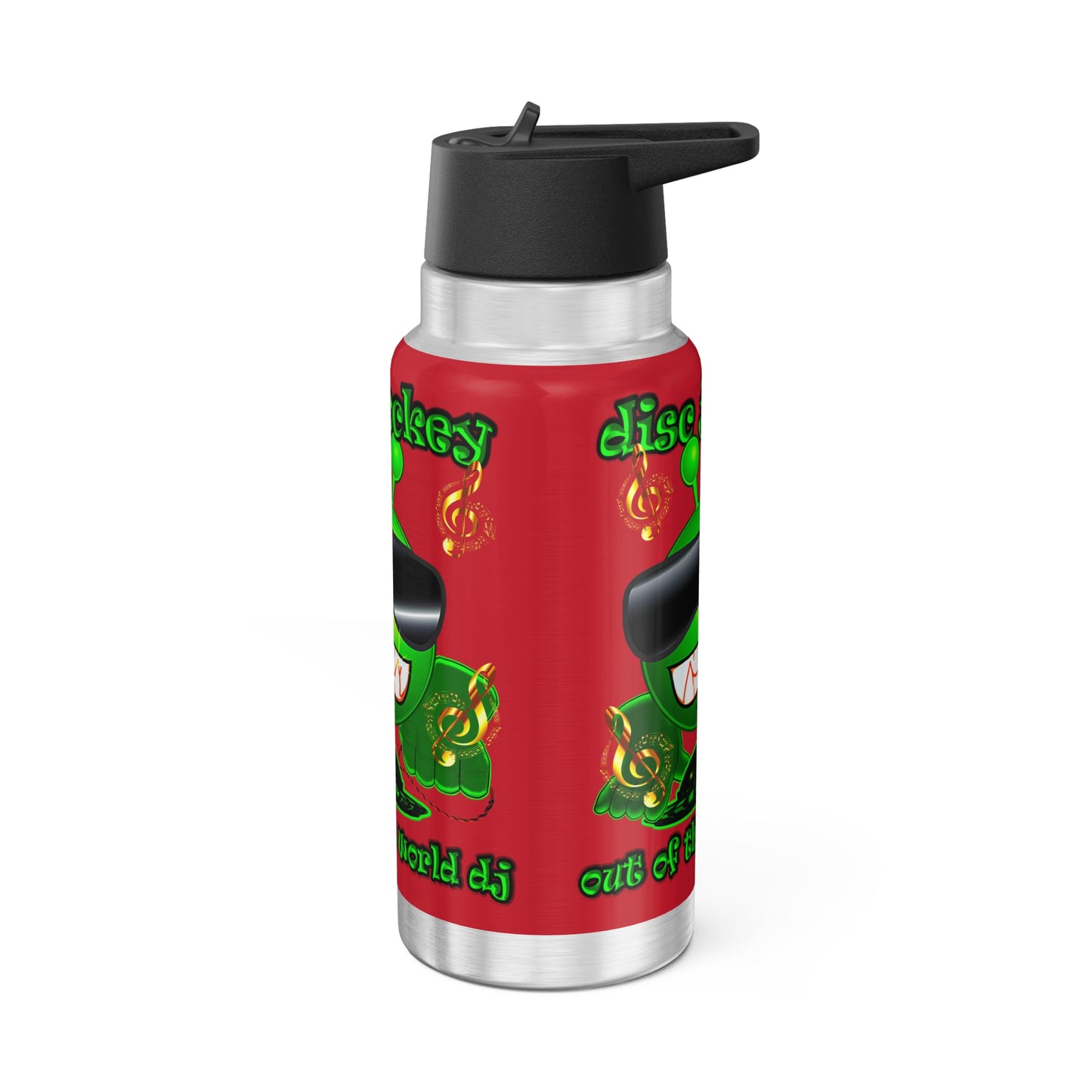 disc jockey - Gator Tumbler, 32oz (dark red)