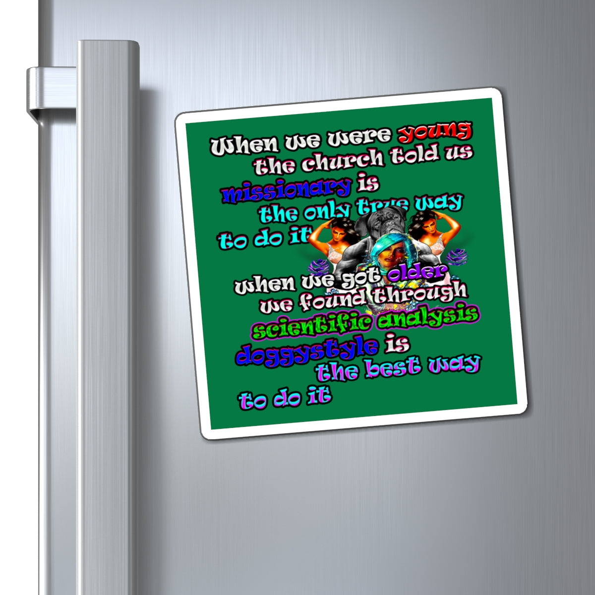 doggystyle - Magnets - (dark green)